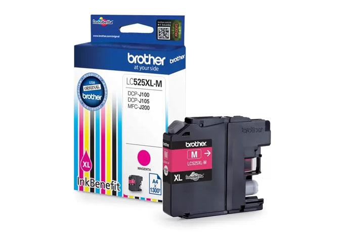 Original Magenta Ink Brother LC-525XLM, LC525XLM