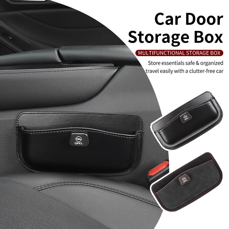 AAAYR1 Multifunctional Car Door Storage Box Sticky Storage Box Interior For Opel Corsa Astra Insignia Vectra Zafira Meriva Mokka