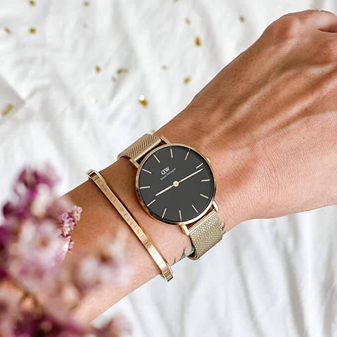 Damenuhr Daniel Wellington Dw00100347 - Petite Evergold 32Mm (Zw500E)