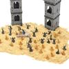 100 Pieces Kids 4-6 Years Old Simulation Model Figure Tabletop Decor Assembly Birthday Gift Living Room Office