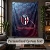 Wall Tapestry Bologna FC Print Custom Name Text Wall Hanging Home Decor