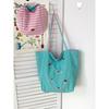 Early spring new dopamine double-sided shoulder bag cute dachshund dog embroidered canvas bag small fresh nylon underarm bag