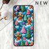 Christmas Cartoon Pattern For Xiaomi Mi 15 14 13 13T 12 12T 12S 11 11i 11T Pro Ultra Lite 5G Black Soft Phone Case