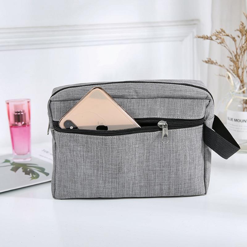 Multi-Use Travel Makeup, Clutch, Camera, Digital Storage & Men's Toiletry Bag - Oxford Cloth