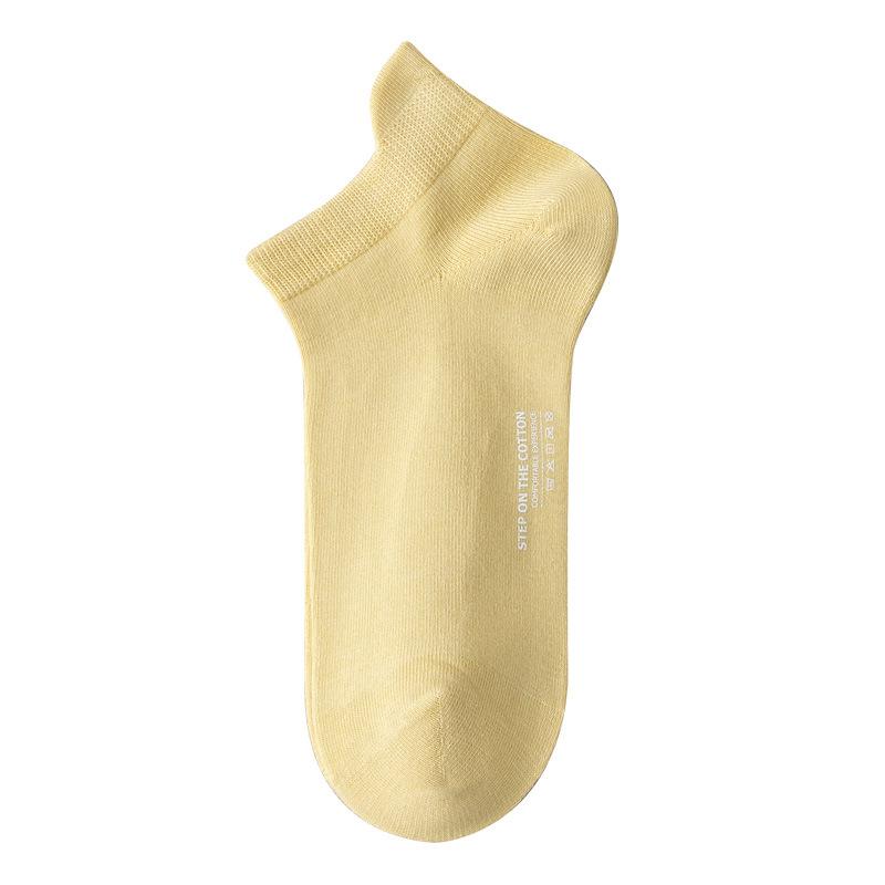 Women's Socks, Pure Cotton Anti-odor Short Socks, Women's Versatile All-cotton Short Socks, Summer Thin Cotton Socks