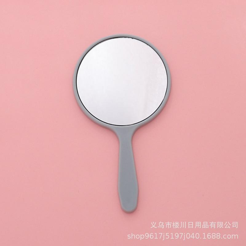 

Ручное маленькое зеркало DIY круглое зеркало портативное зеркало для макияжа креативное милое портативное зеркало с ручкой 5