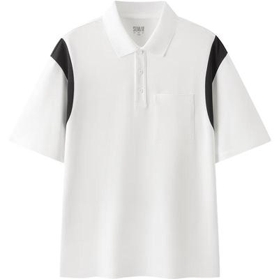 Semir Men's Colorblock Cooling Polo Shirt