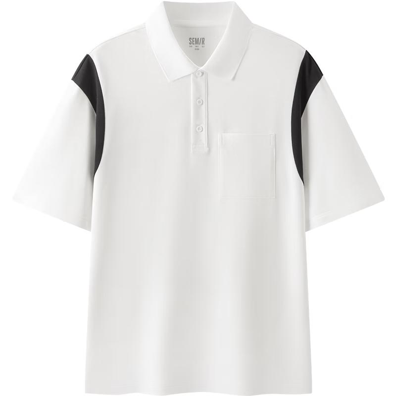 Semir Men's Colorblock Cooling Polo Shirt