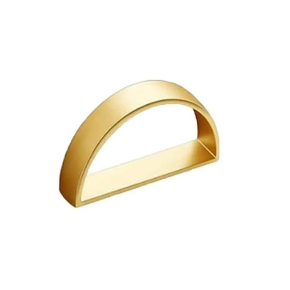 1/6/12pcs D-shaped Napkin Holder Metal Dinnig Table Decoration Elegant Napkin Ring Buckles Kitchen