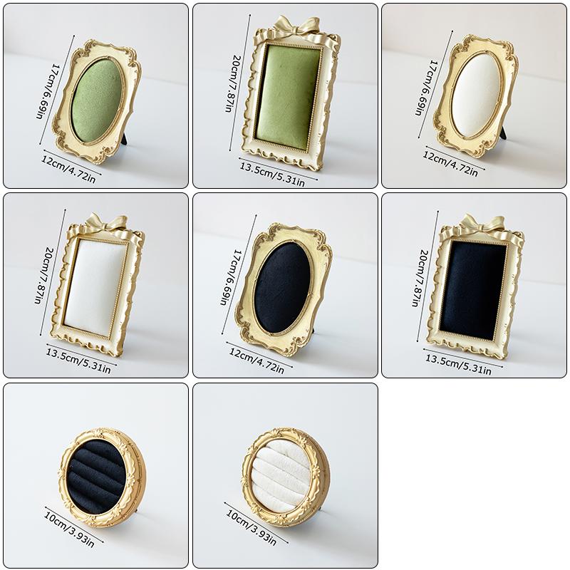 1PC Ornamental Jewelry Showcase Frame Decorative Jewelry Display for Market Stall