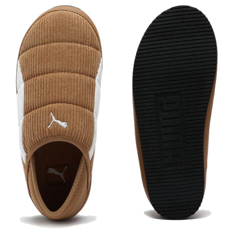 Puma Tuff Padded Comfortable Versatile Low-Top Lifestyle Casual Shoes Unisex sneaker Caramel-Brown 402172-02