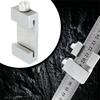 Steel Positioning Limit Block Durable Adjustable Measuring Marking Gauge Lightweight Ruler Scriber Locator Line Marking