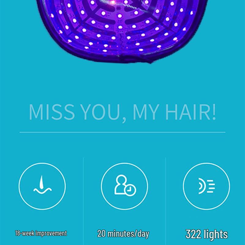 Portable Hair Care & Nourishing Device: Red Light Therapy Cap for Hair Growth