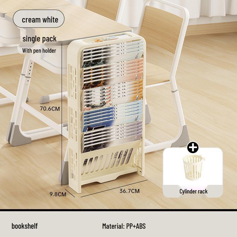 

Хранение на парте: Студенческий книжный шкаф и органайзер