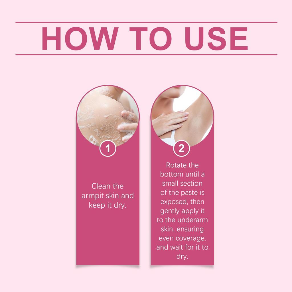 Desodorante Natural en Barra Axilas Mal Olor Sudoración Eliminación Mantener Axilas Frescas Aroma Anti Olor Antitranspirante Cuidado Corporal