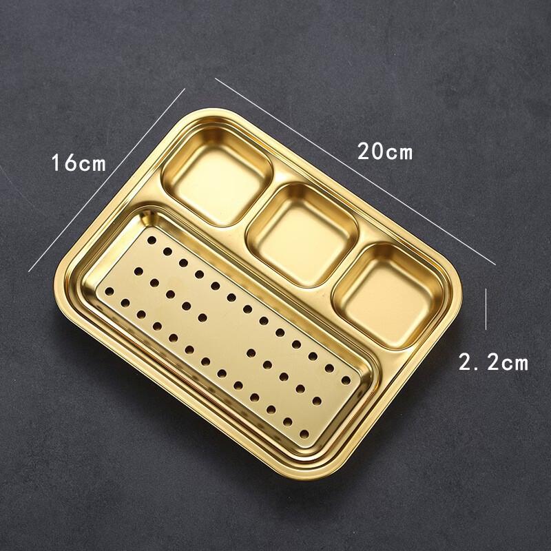 UoTuo 4-Compartment BBQ and Steak Plate