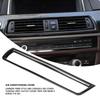 Carbon Fiber Style Console Air Conditioning Vent Outlet Cover Trim for 5 Series F10 11‑16