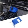 Blue Electronic Handbrake Switch Button Panel Trim for Toyota Tundra -24