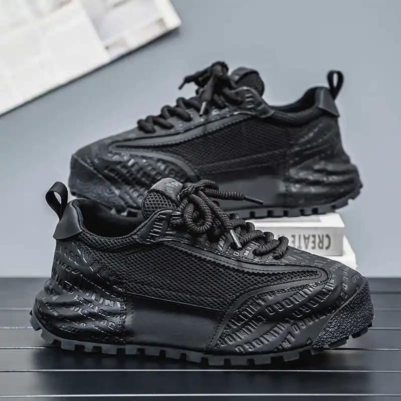 Fashion Normal Leather Natural Leather Sneakers Loafers Original Shoes Shoes Mens Sports Athletics Vintage Sapatos Deadlift