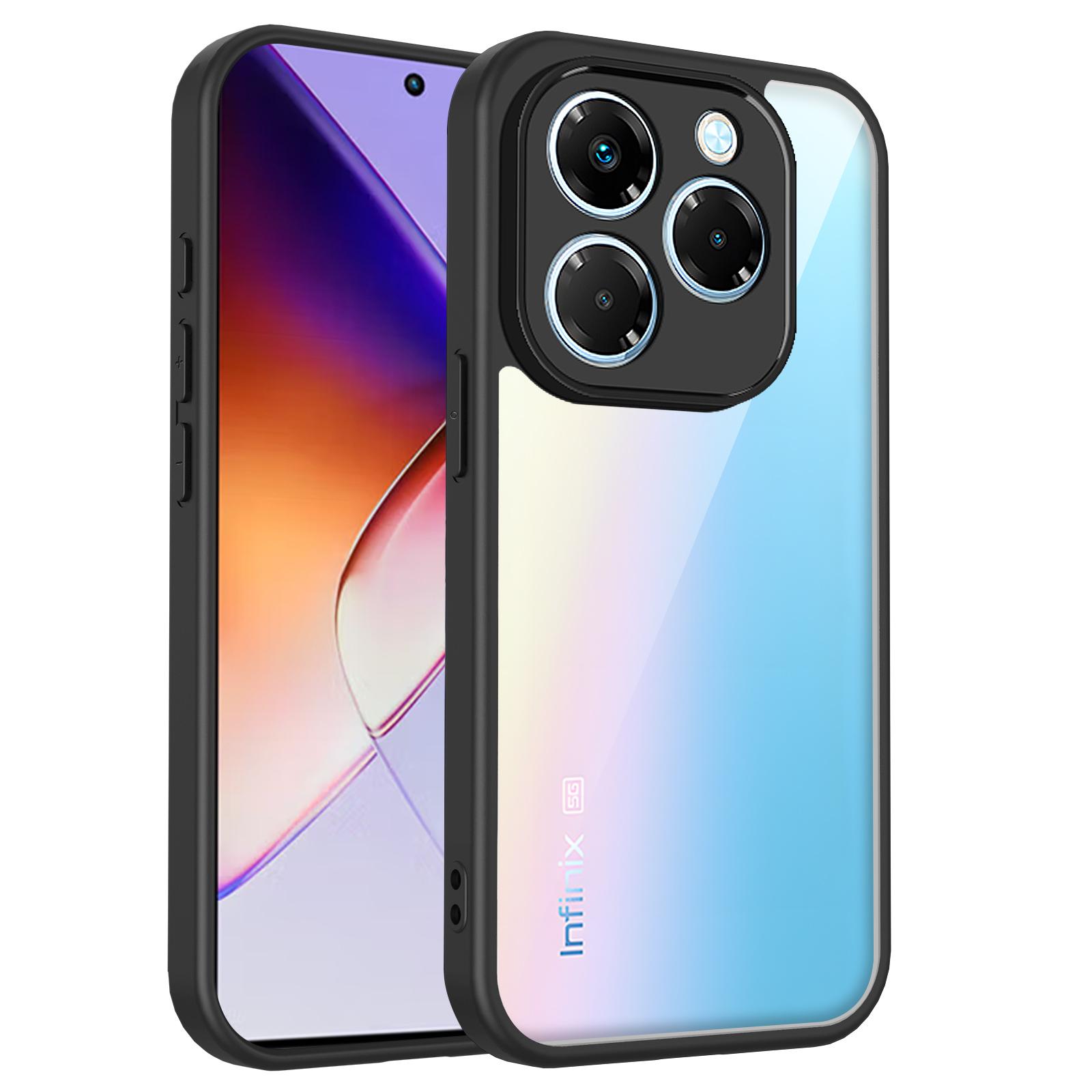 

For Infinix Smart 8 Case Infinix Smart 8 Plus Phone Case Smart8 Pro Cover Air Cushion Silicon Bumper Clear Matte Back Cover Hard Infinix Smart 8 Pro