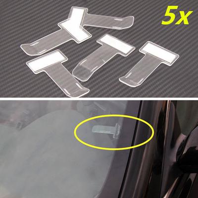 5*Car Vehicle Accessories Parking Ticket Permit Card Ticket Holder Clip Stickers