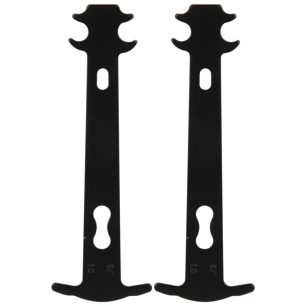 Bicycle Chain Inspector Mountain Bike Chain Measuring Ruler Bike Wear Indicator Tool