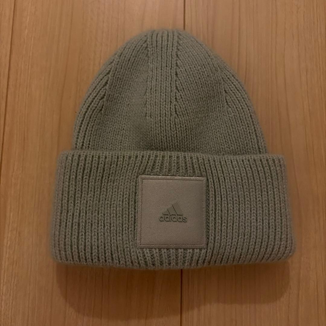 Used adidas WID CUFF Beanie Mint Green