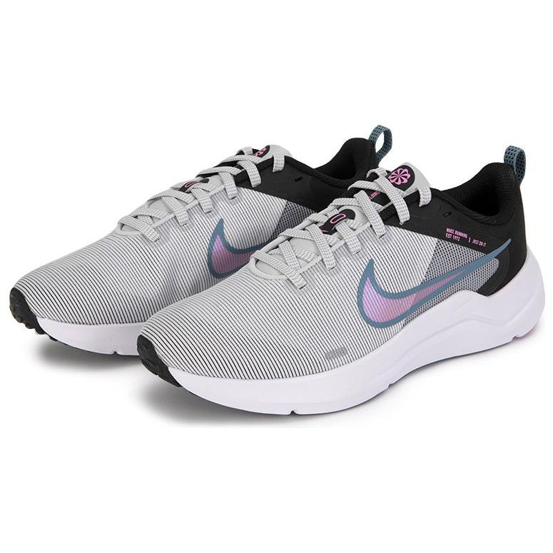 Nike Zapatillas de Mujer Downshifter 12 Photon Dust Rosa Hechizo Blanco Gris Humo Claro DD9294-006