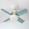 With Lights E27 Socket Ceiling Fan with Remote Control Ceiling Lamp  for Bedroom Living Room