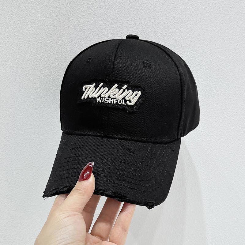 Cappellino da Baseball Leggero ad Asciugatura Rapida da Donna con Lettere Ricamate, Vestibilità Regolabile, Protezione Solare, Traspirante Impermeabile per Sport all'Aperto