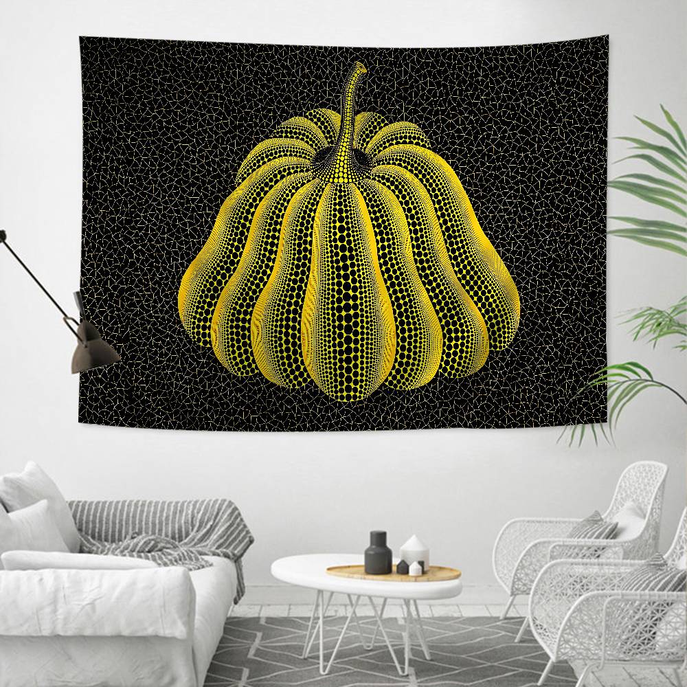 

Artwork Classic Kkusama Yyayoi Printed Large Wall Tapestry Buddha Wall Decoration Witchcraft Bohemian Hippie Wall Art Decor 74x94cm(29x37in)