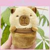 Plush Whimsical Capybara Coin Purse And Keychain Perfect For Gifts Storage And