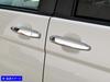 BRIGHTZ Chrome Outer Door Handle Covers for Toyota Isis (10 Series) [WISH-NOBU-FS-A3B2C2D3] Full Coverage, Smart Key Compatible, Part Number 1407
