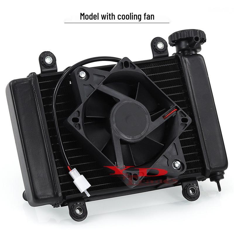 ATV Beach & Off-road Motorcycle Water-cooled Fan Radiator