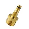 High Pressure Washer Hose Connector Quick Connect Fitting Adapter Durability Brass for Karcher Power Pressure Washer