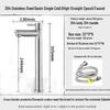 Stainless Steel 304 Cross-Border High Arc Bathroom Basin Faucet