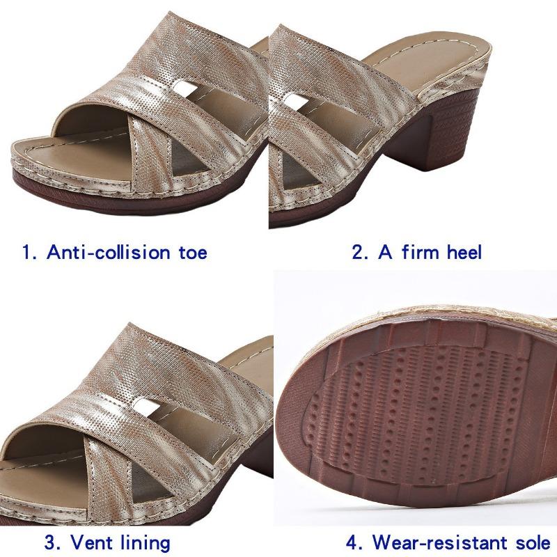 Los Zapatos de Mujer de un Solo Hombro Son Modernos, Elegantes y Cómodos Los Tacones Altos Son Fáciles de Poner y Geniales de Llevar