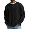 Maglione Casual da Uomo a Maglia con Collo - Manica Lunga per Uso Quotidiano