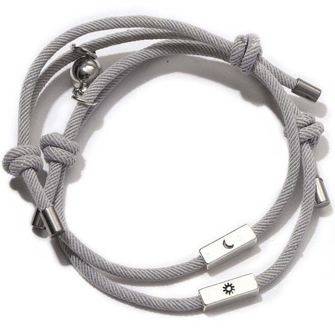 

Юньцзинь Взрывная Миланская Веревка Браслет для пары Солнце и Луна Пара ручных веревок друг для друга для украшений