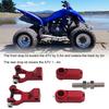 5Pcs/Set ATV Front Rear Lowering Drop Kit Aluminium Alloy Replacement for Raptor 350 660 700 Red