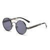 Metal Round Steampunk Rimless Sunglasses Women  Fashion Brand Designer Vintage Elastic Sun Glasses For Men Lentes