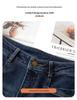 Women's Retro Blue High-Waisted Wide-Leg Jeans - Spring 2026 Collection