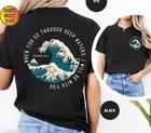 Christian Bible Verse Wave Shirt Faith Graphic Tee S
