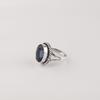 London Blue Topaz Gemstone 925 Sterling Silver Statement Jewelry Pretty Ring Engagement Gift RR-84-16