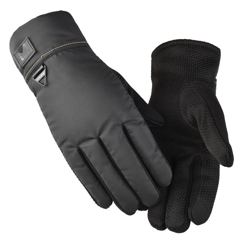 

Осенне-зимние термоперчатки мужские бархатные перчатки для улицы для езды вождения сенсорный экран разделенные пальцы лыжные холодостойкие one size