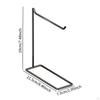 Elegant And Space-saving Iron Jewelry Display Stand, Multifunctional, for Headbands, Bracelets,