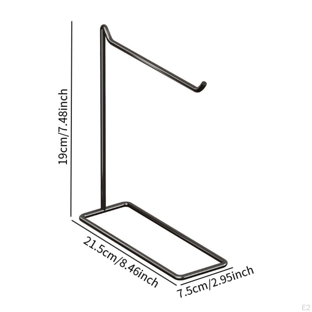 Elegant And Space-saving Iron Jewelry Display Stand, Multifunctional, for Headbands, Bracelets,