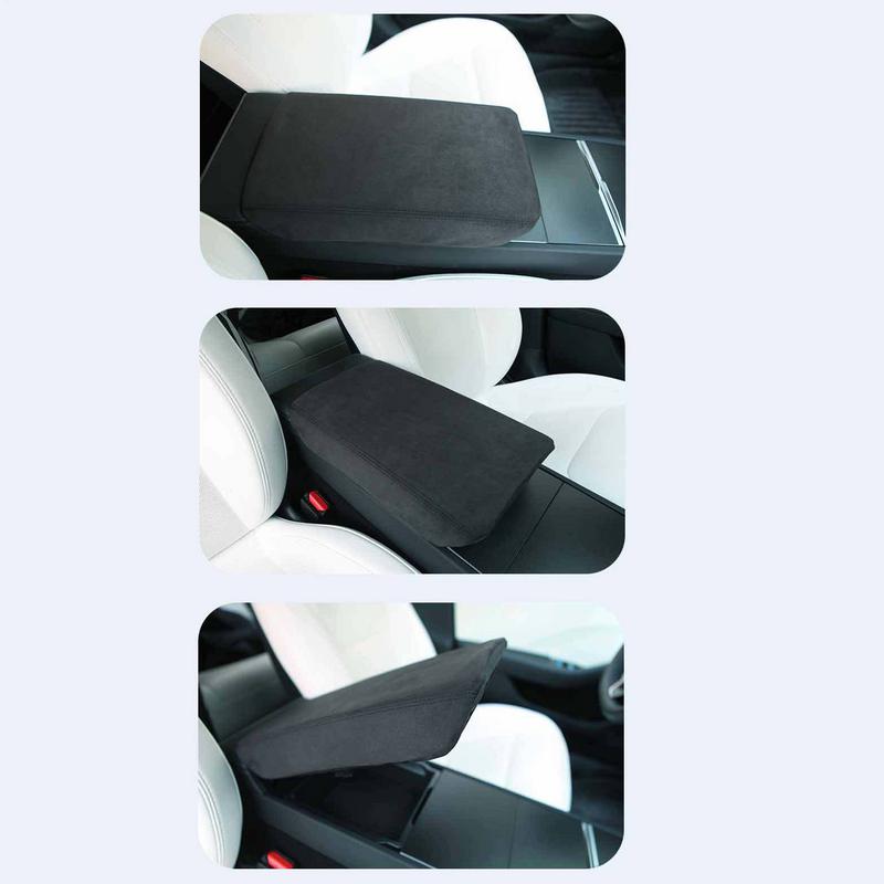 2025 Car Armrest Elbow Support Pad For Tesal Model 3 Model Y Auto Consoles Protective Cover Thickened Car Arm Rest Protector