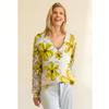 Elegant Autumn and Winter, Bohemian, Western-style Versatile Pullover V-neck Long Sleeved Women's Top, Trendy Women's Knitted Sweater