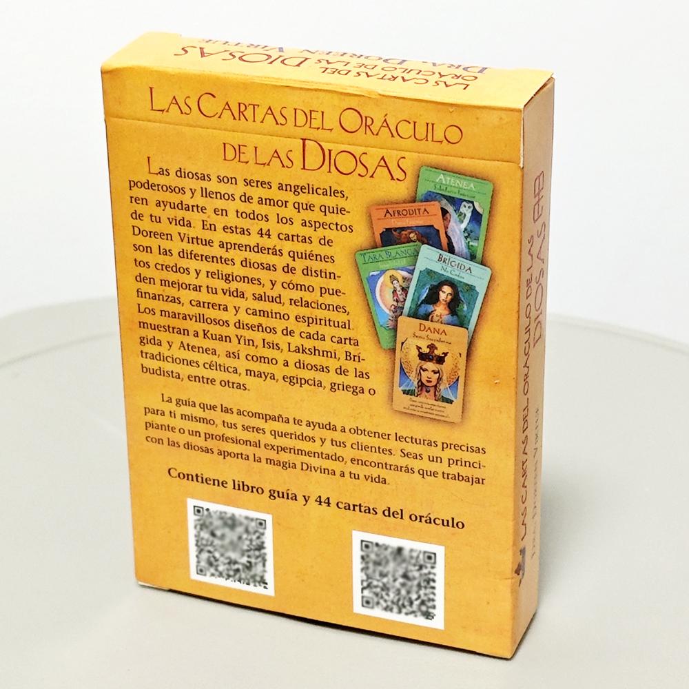 Goddess Guidance Oracle Deck 10.5*7.5cm 44 Pcs Oracle Cards Spanish Edition